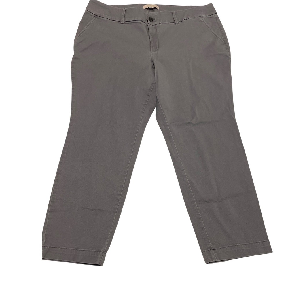Loft Womens Size 20 gray chino pants